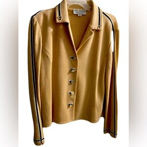 St. John Beige jacket Sz14